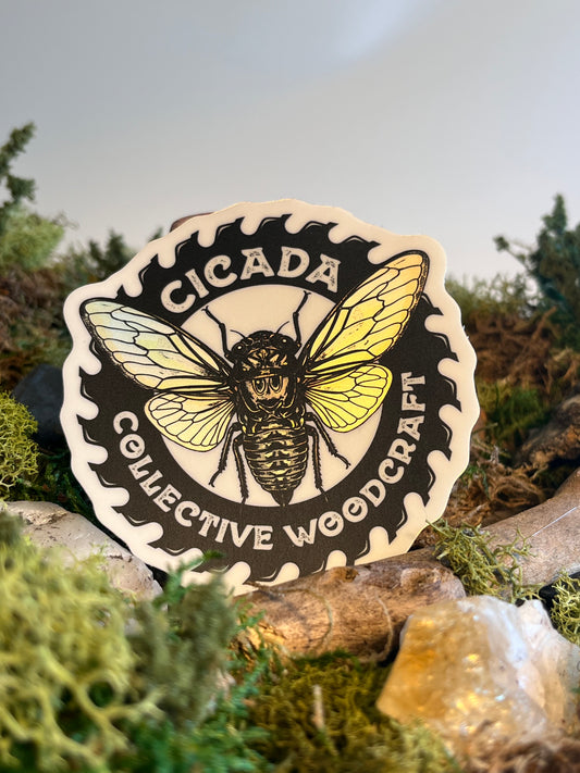 Holographic Shop Sticker